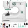 Ykall Macchina per Cucire Automatica,Macchina da Cucire Portatile a 12 Punti, Ago doppio e filo doppio, 6 Piedini inclusi, per Principianti e Bambini, Pedale e Kit da Cucito (0)