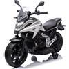 Moto Elettrica per Bambini Licenza Ufficiale Honda NC750X 12V 4,5Ah Bianco