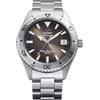 Orient Sports Mako 40mm - Orologio Da Polso Da Uomo Automatico E A Carica Manuale Meccanico Sportivo Bracciale E Cassa In Acciaio Inox Quadrante Marrone - RA-AC0Q15Y