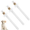 JDNFKG 3 Pezzi Tubo di Alimentazione per Animali Domestici, Spruzzatore di Plastica, Strumenti Ausiliari per Animali Domestici, Adatti per Compresse, Pillole E Farmaci.