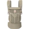 Ergobaby Marsupio Neonato Ergonomico 0 36 Mesi Neonati da 3.2kg, Omni Classic Mesh 4-Posizioni, Marsupio Bambino a 20kg Traspirante, Soft Olive