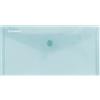 DONAU 8548001PL-06 - Cartella portadocumenti con bottone automatico, in PP, DL, 180 μm, colore: Verde
