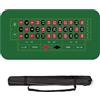 YUZPKRSI Tappetino da Roulette 180 × 90 cm, Texas Hold'em Panno da Poker Portatile Layout del Tavolo da Poker