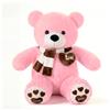 YunNasi Orso di Peluche Gigante Orsacchiotto Gigante Morbido Peluche Giganti Bianco (100cm, Rosa)