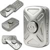 7JI Fidget,Metal Fidget Toy,Giocattolo Antistress,Push Slider Card,Ispirazione,Design Elegante,Cursore in Metallo,Adatto per ADHD e Ansia