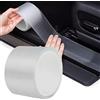 IGTOPS Pellicola protettiva per vernice auto, protezione per soglia porta auto, adesivo per soglia porta auto, pellicola protettiva per passaruota universale per porta auto (Trasparente, 7 cm * 10 M)