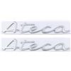 Generic Ateca Emblema auto distintivo decalcomanie camion lato posteriore per auto decorazione accessori (argento)