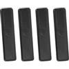 Alide 4 copri clip per barre portatutto, GJ6A505A1, modanatura portatutto nera di ricambio per Mazda 2 3 5 6 CX-7
