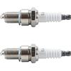 Gutol 2 pezzi F7RTC candele di ricambio per auto e moto, compatibili con 5534/BPR7ES V-line-19, 7992/WR5DC 4038/WR5DP, 332/RN7YC 415/RN9YC 818/RN2C, W22EPR-U/3088, R41CXLS