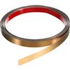 QUARKZMAN 16.4 Piedi X 0.59 Fascia Parete Adesiva Montatura Cornice, Autoadesivo Acciaio Inossidabile Finitura Specchio Fascia metallico Per Mobile Piastrella, Rosa Oro