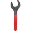 QUARKZMAN Chiavi Inglesi 50mm Metrica, Chiave Aperta Singola Angolo di Sfalsamento 15 Gradi, Piccola Chiave Inglese a Forchetta a Forma di U Gambo Rosso per Riparazione Auto, Mobili