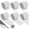 Esforzarse 9600 Pezzi Mini Mirror Tiles,Specchio Mosaico Vetro,Piastrelle di Vetro Autoadesive Piastrelle a Mosaico Mini Quadrate Piastrelle a Specchio Per DIY Artigianato Decorazione (5 x 5 mm,Argento)