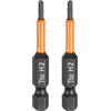QUARKZMAN 2pz H2 Inserti per Avvitatore 2mm Punta Piatta Metrica 1/4 Attacco Esagonale 50mm (2) Cacciavite Industriale Bussola Esagonali in Fosfato Nero Magnetico Lungo