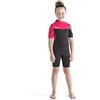 Jobe Boston Shorty - Muta in neoprene, 2 mm, taglia 3XL, colore: Rosa