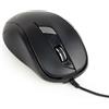 Gembird Mouse ottico Gembird 1600 DPI, USB, nero, 1.35m [MUS-6B-01]