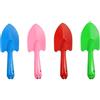 PATIKIL Mini Metallo Mano Pala 4pz Colorato Cazzuola Set Giardino Attrezzi per Fiore Piantare Terreno Scavare Trapiantare 4 Colori