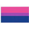 TRIXES Bandiera bisex - Misura grande per interni ed esterni - Celebra la diversità a Bi Pride, festival, feste estive - Rosa viola blu - 5 ft x 3 ft (152 cm x 91 cm c.ca)