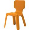 Magis - Sedia per bambino - Arancione - Polipropilene - Designer Javier Mariscal