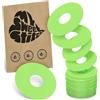 MySweetStitch - 25 x KatheterPatch, cerotti sensore con forte tenuta, cerotto sensor per set di infusione per microinfusore (es. MiniMed, T:slim e Medtronic Guardian), cerotto impermeabile, Verde