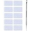 Daleweo Spingi Cuticole Professionale in Acciaio Inox, Kit Manicure Completo Unghie per Cura delle Mani e Piedi, Ideale per Nail Art a Casa, Include 100 pezzi di Carta Vetrata