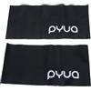 PYUA Fascia Per Capelli Uomo ONE SIZE Nero 2 Pezzi Stretch Cuscinetto Dust Bag