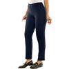 Zac & Rachel - Pantaloni da Donna con Fascia - Blu - 46
