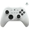 AKNES GuliKit ES PRO Wireless Controller per Switch 1/2, Windows/Android/Mac/Steam Deck con Latenza Ultra-Bassa 3.25ms, Joystick Magnetici TMR, Wake-Up Switch1/2, D-Pad a Interruttore Tattile - Bianco