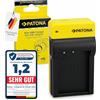 PATONA Slim Caricatore USB per Canon LP-E17 - per EOS RP R8 R10 R50 R100, 77D 200D 250D 750D 760D 800D 850D, M3 M5 M6, Rebel SL2 SL3, Kiss X8i X9 - design sottile con cavo USB, ricarica in viaggio