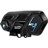 Fodsports M1-S PRO Interfono Moto V2.1, Interfono Casco Moto da 2000m per 8 Motociclisti, 5.0 Bluetooth Auricolare Moto con Condivisione Musicale, Audio Multitasking Cablato, Cancellazione del Rumore