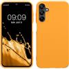 kwmobile Custodia Compatibile con Samsung Galaxy A15 5G Cover - Back Case per Smartphone in Silicone TPU - Protezione Gommata - arancia fruttata