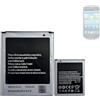 HIGHAKKU Batteria di ricambio EB425161LU compatibile con Samsung Galaxy Ace 2 i8160 / S3 Mini GT-I8160 / GT-I8190 / Galaxy Trend S7560; Galaxy S DuoS S7562 EB-F1M7FLU