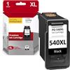 APEXCOLOR PG-540XL Nero - Cartuccia di Inchiostro Compatibile per Canon 540XL [1 Pezzi] per Stampanti Canon Pixma MG3650, MG3650S, MG3600, MG3550, MG2250, MG4250, TS5150, TS5151, MX455 - Alta Capacità XL