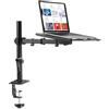 suptek Supporto schermo PC con vassoio per computer portatile, supporto monitor per display LCD/LED pollici - Supporti e Rialzi Per Schermo Accessori Desktop, Parete MD6421TP004