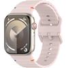 SITAFU Silicone Cinturino Compatibile per Apple Watch Braccialetto 38mm 40mm 41mm, Sportivo Cinturini di Ricambio Compatibile per Apple Watch SE, iWatch Series 10(42mm) 9 8 7 6 5 4 3 2 1