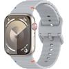 SITAFU Silicone Cinturino Compatibile per Apple Watch Braccialetto 38mm 40mm 41mm, Sportivo Cinturini di Ricambio Compatibile per Apple Watch SE, iWatch Series 10(42mm) 9 8 7 6 5 4 3 2 1