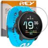 REY Pack 3X Pellicola salvaschermo per SUUNTO Race, Vetro temperato, di qualità Premium