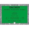 Arches Blocco Per Acquerello Incollato 4 Lati (20 Fogli) - Grana Fina - 300 G/Mq - 36X51 cm