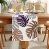 DecorMommt Runner Tavola Moderno 40 x 140 CM Marrone Runner da Tavolo Lino Lavabili Centrini Moderni per Mobili Camera da Letto Rettangolare Runner Tavolo per Compleanni Matrimoni Feste Vacanze Decorazione