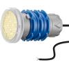 OSREE Mini Luci LED Piscina con Filettatura 1 1/2, 6W Lampade Piscina Bianco 3000K Non Dimmerabile, 480lm, Ø49mm, 12V AC/DC IP68 Impermeabile Faro per Bocchetta Piscinas Interrate e Cemento