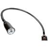 kalb Material für Möbel Lampada flessibile da letto a LED/Lampada da lettura a LED con funzione di ricarica USB integrata cromata (set da 1 o 2 pezzi cromati), selezione: set da 1 pezzo cromato