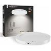 SINCELIGHT Plafoniera LED con sensore di movimento PIR, accensione/spegnimento automatico, 18W, bianco freddo 6000K, montaggio a superficie, con interruttore del sensore di luce