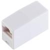 1aTTack.de 1x - Adattatore RJ45 bianco presa Western 8/8 a presa Western 8/8 assegnazione 1:1 contatti dorati non schermati per rete telefonica DSL