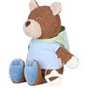 Sterntaler Carillon L Orsetto Bob, Giocattolo per Bambini e Bambini, in Morbido Pile e Jersey Stampato, Carillon Rimovibile, Manico a Stella, Melodia: Ninna Nanna, 32 x 25 x 12 cm, Marrone