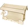 Pebaro 848/8L - Kit di costruzione in legno per uccelli Lasercut, puzzle 3D, puzzle in legno
