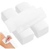 Vokmon 200 strisce di cera di carta, ceretta per il corpo,gambe, peli del torace, kit professionale per ceretta sopracciglia con tessuto non tessuto, ceretta per la casa per strisce di cera pelli sensibili