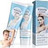 Haoutdory Crema Schiarente Corpo 120ml,Trattamento Anti Macchie Oscure per Ascelle,Ginocchia & Zone Sensibili,Idratazione Profonda per Pelle Più Luminosa,Uniforme e Morbida
