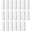 Joysuelly 20 PCS Silicone Allineatori Chewies, Mordedor Adulto Chewies Allineatore Vassoi Allineatori Pezzi Dentale Morso Stick Aligner Posti Gommosi Applicabile a Allineatore Vassoi (Bianco)