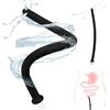 WIYETY doccia clistere pulizia colon con 4 fori, doccia silicone per rapporti anali