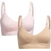Herzmutter Reggiseno Allattamento - Reggiseno Gravidanza - Senza Cuciture - Reggiseno per Futura Mamma - Senza Ferretto - 5200 (M-L, Beige)