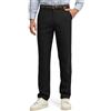 WILLIT Pantaloni da uomo in lino, leggeri, estivi, lunghi, in cotone, per la spiaggia, le vacanze, la vita quotidiana, Nero aggiornato, 36W